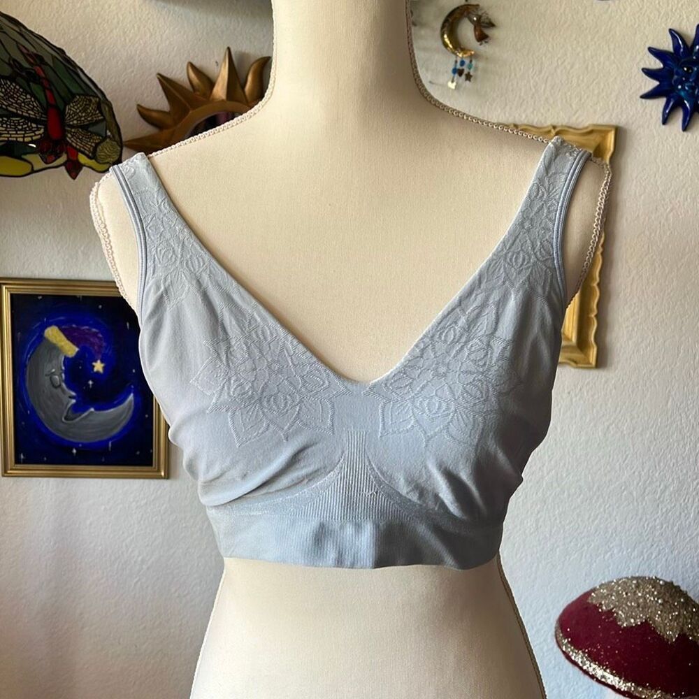 Bali Size 2XL Gray Women’s extra stretchy bra
